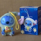 Аналог !!! М’яка іграшка підвісний брелок disney miniso stitch eat something before sleep Стич Стіч