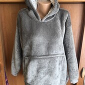 Меховушка, плюшева туника, кофта, худи, 2-3XL. Hodge. в ідеалі