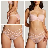 Hunkemoller! Спокусливі жіночі труси, страп-панти М розмір pale lilac! Лот 209