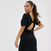 Довга сукня-футболка з відкритою спиною Asos, р. eur 38. Нюанс
