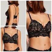 Hunkemoller! Комфортний жіночий бюстгальтер без кісточок 70С caviar! Лот 277