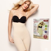 Комбидрес утягивающий для коррекции фигуры Slim shapewear. Размер 2xl/3xl телесный!