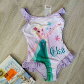 Disney брендовый новый сдельный купальник на принцессу рост 98/104 см