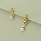 Сережки 'Xuping' Майорка (позолота 14k (лимонна)) 124309