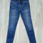 Abercrombie & Fitch брендовые летние джинсы скинни размер XS евро 34/36