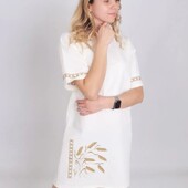 Сукня жіноча з вишивкою S-L