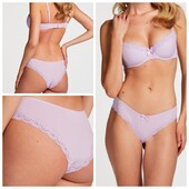 Hunkemoller! Лавандові жіночі труси в рубчик 2Хл розмір lavendula! Лот 422