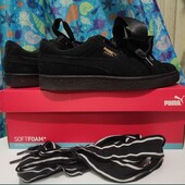 Жіночі замшеві кросівки Puma Suede розмір 40