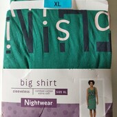 Нічна бавовняна сорочка зелена Nightwear M,L,XL