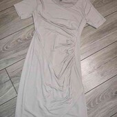 Бежева сукня h&m, p.

s
