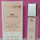 Lacoste Pour Elle Elegant 40 мл. с феромонами. Очаровательный, манящий, фужерно-цветочный аромат ❤️