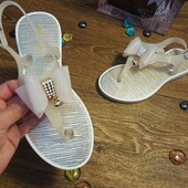 Стильні силіконові босоніжки, 36 і 37р!