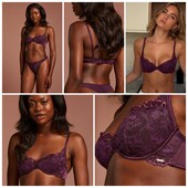 Hunkemoller noir! Неймовірний жіночий бюстгальтер з мереживом 70Д perfect plunge! Лот 420
