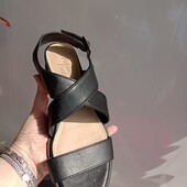 Отличные черные босоножки на стельку 25 см р 39.Новые!