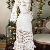 ♥️♥️♥️Білосніжна шикарна сукня з мережива