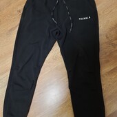 Спортивні штани чорні Youngla 158-164см