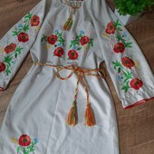 Плаття з вишивкою 128-140см