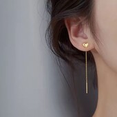 Сережки - краплі для жінок, прямі висячі сережки