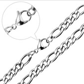 Ланцюжок Stainless Steel Figaro з нержавіючої сталі 50см 5мм