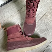 Clarks спортивні про резинові знизу верх і середина натуральний замш