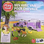 Игровой набор Playtive Animal с прицепом для лошадей