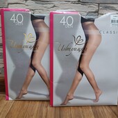 Капронові колготи р.2 40den 2 пари