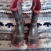 Резиновые сапожки р.34,35
