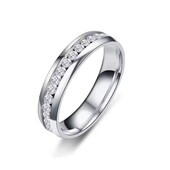 Каблучка Stainless Steel нержавіюча сталь 16р. в сріблі