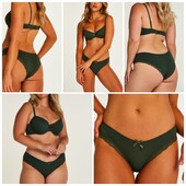 Hunkemoller! Жіночі труси в рубчик 2Хл розмір kombu green! Лот 32