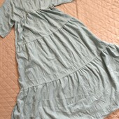 Сукня вільного крою з оборками shein s