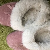 Дуже теплі тапочки, тапки, размер 38 встелька 24 см, Matalan. в ідеалі