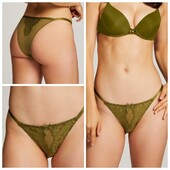 Hunkemoller! Жіночі труси із мережива і сіточки Л розмір sphagnum! Лот 423