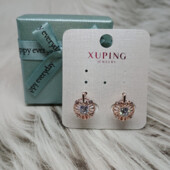 Сережки xuping позолота