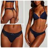 Hunkemoller! Жіночі труси, стрінги із мережива і сіточки Хл розмір peacoat! Лот 30