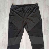 Shein брендовые стильные спортивные бриджи цвет черный размер евро 4 XL