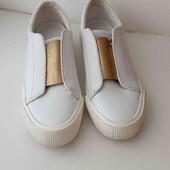 Кожаные слипоны RLL, дорогие.22,5(мой пролёт)(собирайте мои лоты)