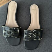 Кожаные шлепки Bally ( Италия) оригинал, 25см