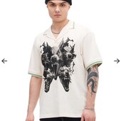 Кремова футболка поло 100% бавовна m,xl,xxl