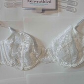 мереживний бюстгальтер на кісточках Primark білий розмір 70d,