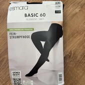 Жіночі плотні,якісні колготи 60 ден Esmara розмір 3XL