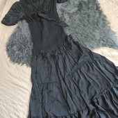Boohoo uk10 Макс і сукня з віскози
