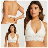 Hunkemoller! Мереживний жіночий бюстгальтер, бралет Xs розмір snow white! Лот 708