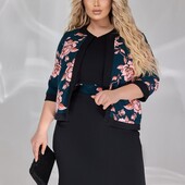 Костюм креп-дайвінг 50-60р кольори