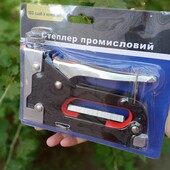 Промышленный степлер (100 скоб в комплекте)