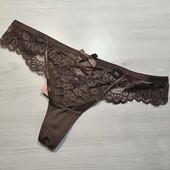 Hunkemoller! Мереживні жіночі труси, стрінги Xs розмір peppercorn! Лот 751