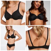 Hunkemoller! Комфортний жіночий бюстгальтер на кісточках 70С black! Лот 17