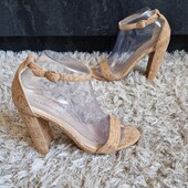 р.38(24,5см).Босоніжки Glamorous еко-шкіра
