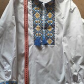Вишиванка для хлопчика на 8-10 років, див. заміри