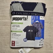 Трикотажна футболка для хлопчика 146/152, в лоті 2 шт! Лот 565
