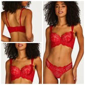Hunkemoller! Такий дівчачий жіночий бюстгальтер 70С tango red! Лот 307